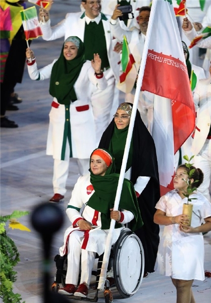 پخش مستند زندگی پرچم دار کاروان المپیک ایران