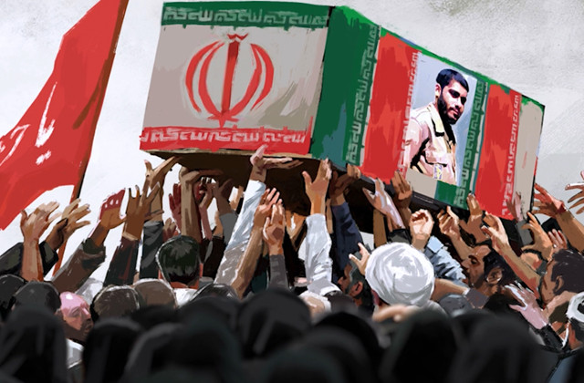 روایتی از شهید نادر مهدوی و همرزمانش که هیمنه آمریکا را در هم شکستند... موشن گرافیک | «مرد جنگ»